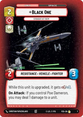 Black One - Straight At Them - 7 - Rare - Organized Play Promos
