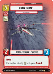 Red Three - Unstoppable - 41 - Rare - Organized Play Promos