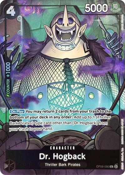 Dr. Hogback - OP06-090 - Rare (Premium Card Collection -Best Selection Vol. 3-) - One Piece Promotion Cards