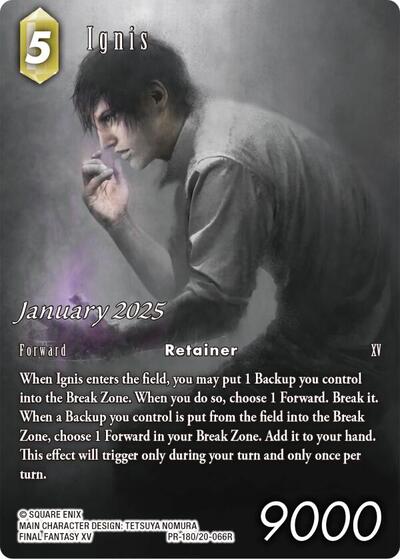 Ignis - PR-180/20-066R - Promo - FF: Promo Cards