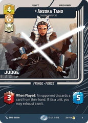 Ahsoka Tano - Chasing Whispers - 8 - Rare - Judge Promos