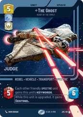 The Ghost - Heart of the Family - 1 - Legendary - Judge Promos
