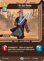 Ki-Adi-Mundi - Composed and Confident - 2 - Legendary - Judge Promos