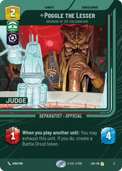 Poggle the Lesser - Archduke of the Stalgasin Hive - 3 - Rare - Judge Promos