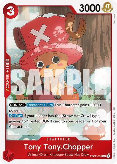 Tony Tony.Chopper - EB02-003 - Rare - Anime 25th Collection