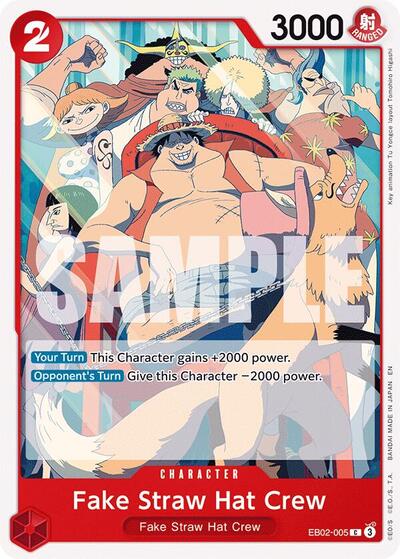 Fake Straw Hat Crew - EB02-005 - Common - Anime 25th Collection