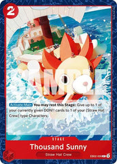 Thousand Sunny - EB02-009 - Common - Anime 25th Collection