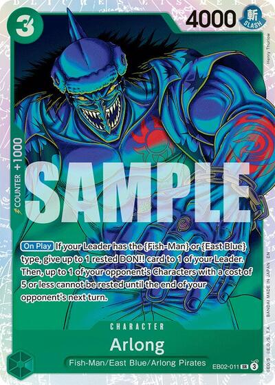 Arlong - EB02-011 - Super Rare - Anime 25th Collection