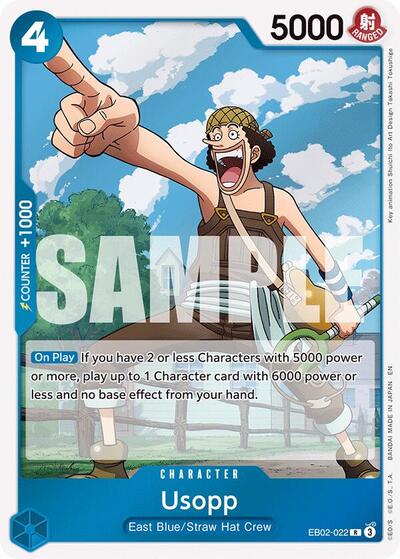 Usopp - EB02-022 - Rare - Anime 25th Collection