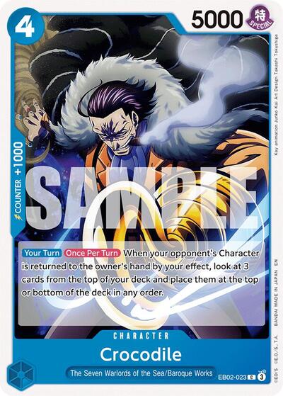 Crocodile - EB02-023 - Common - Anime 25th Collection