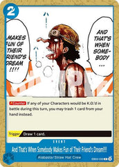 And That's When Somebody Makes Fun of Their Friend's Dream!!!! - EB02-030 - Common - Anime 25th Collection