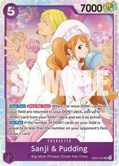 Sanji & Pudding - EB02-035 - Super Rare - Anime 25th Collection