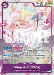 Sanji & Pudding - EB02-035 - Super Rare (Alternate Art) - Anime 25th Collection