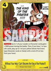 Without Your Help I Can't Become the King of the Pirates!!!! - EB02-059 - Common - Anime 25th Collection