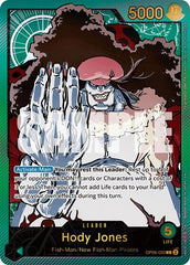 Hody Jones - OP06-020 - Leader (Special Alternate Art) - Anime 25th Collection