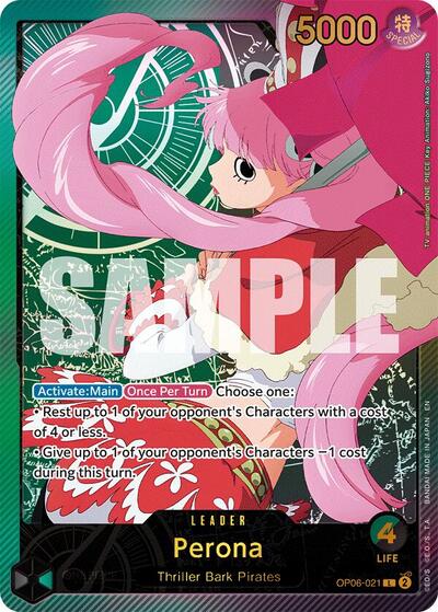 Perona - OP06-021 - Leader (Special Alternate Art) - Anime 25th Collection