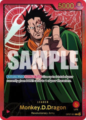 Monkey.D.Dragon - OP07-001 - Leader (Special Alternate Art) - Anime 25th Collection