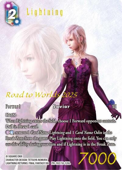 Lightning - PR-192/18-126L - Legend - FF: Promo Cards