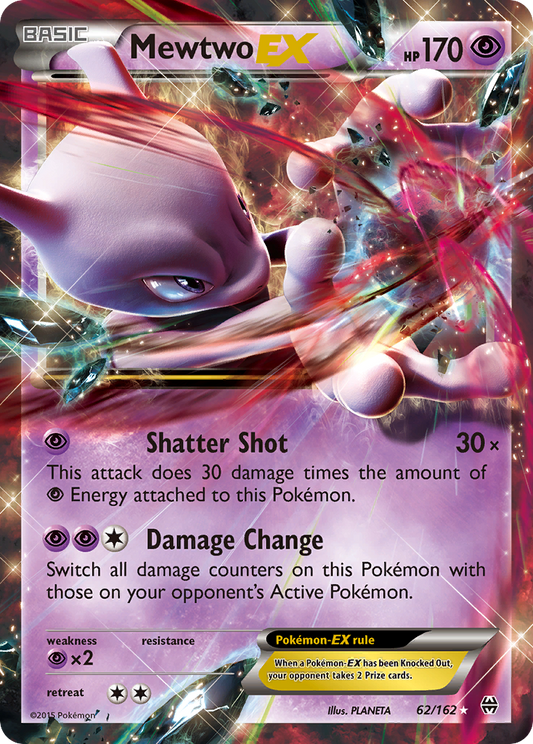 Mewtwo-EX - 062/162 - BREAKthrough