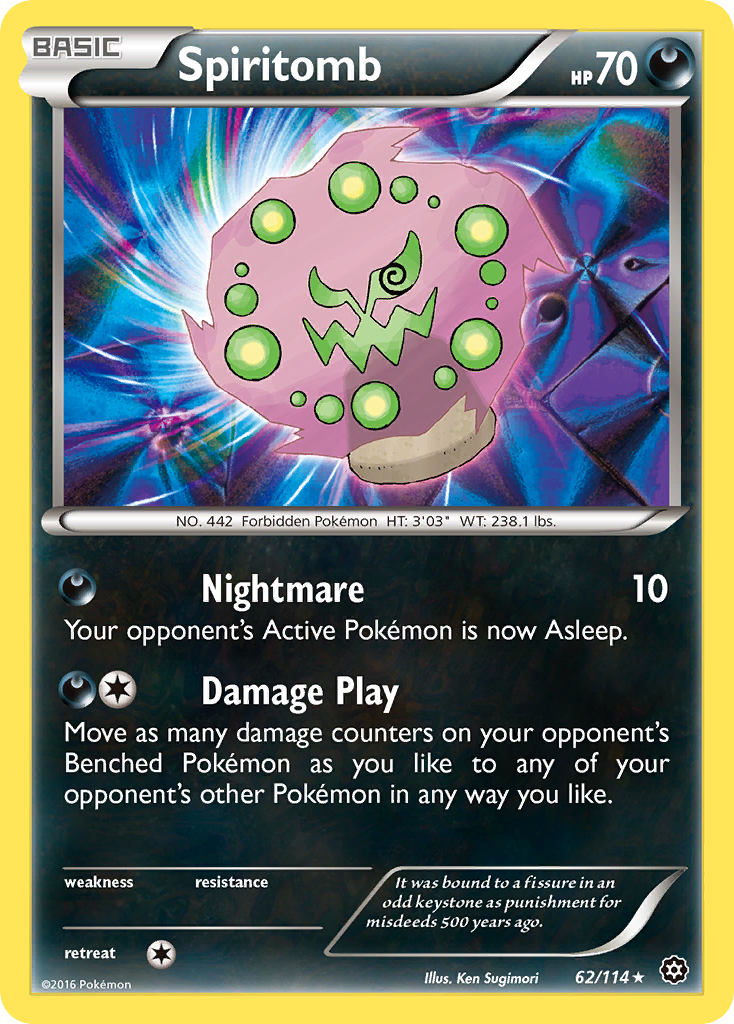 Spiritomb - 062/114 - Steam Siege