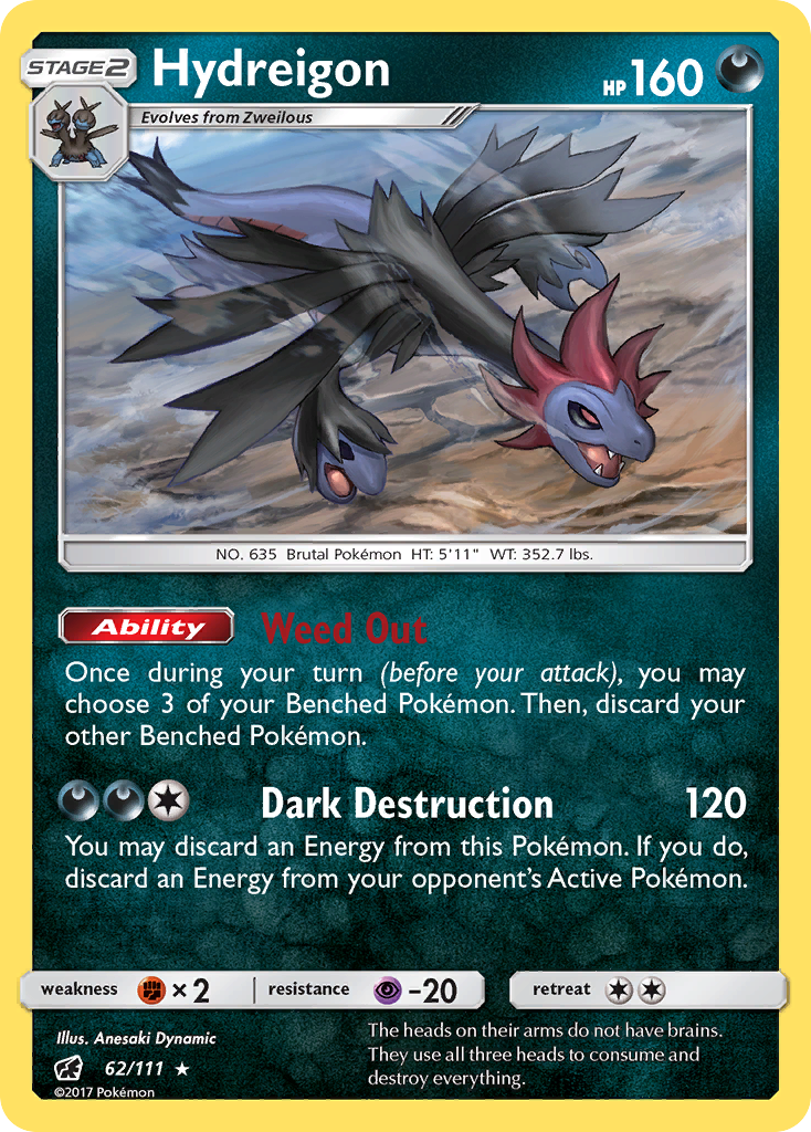 Hydreigon - 062/111 - Crimson Invasion