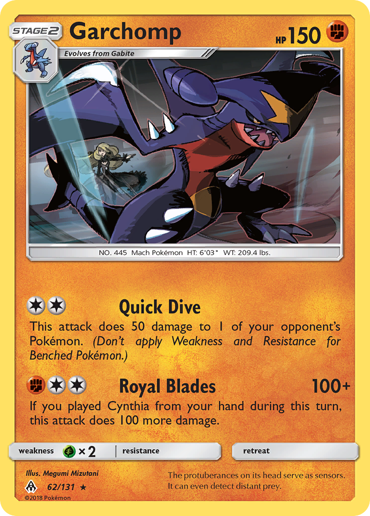 Garchomp - 062/131 - Forbidden Light