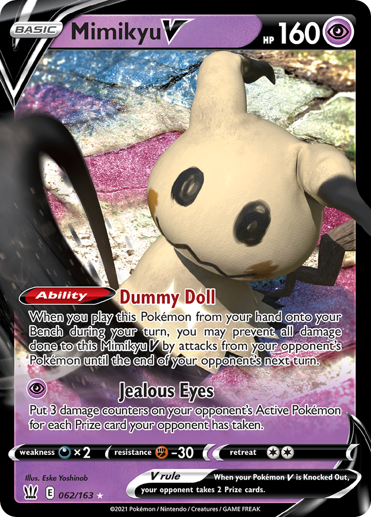 Mimikyu V - 062/163 - Battle Styles