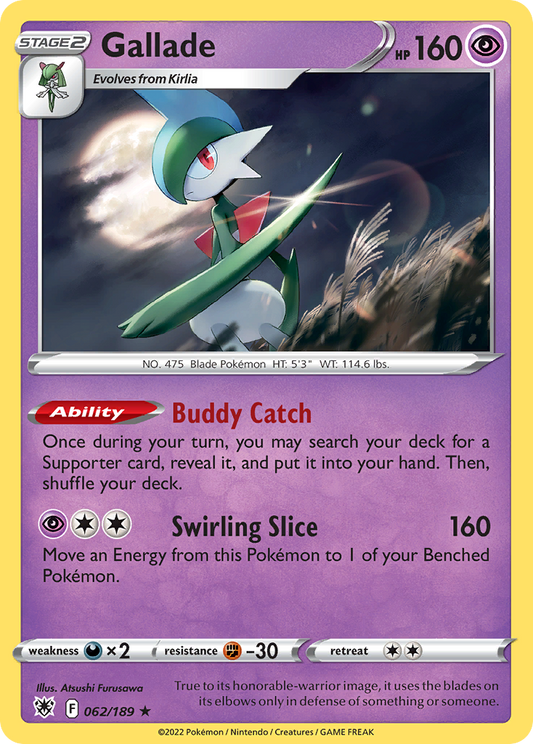 Gallade - 062/189 - Astral Radiance