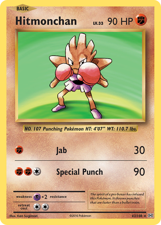 Hitmonchan - 062/108 - Evolutions