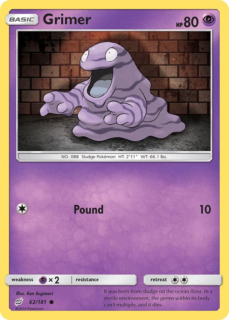 Grimer - 062/181 - Team Up