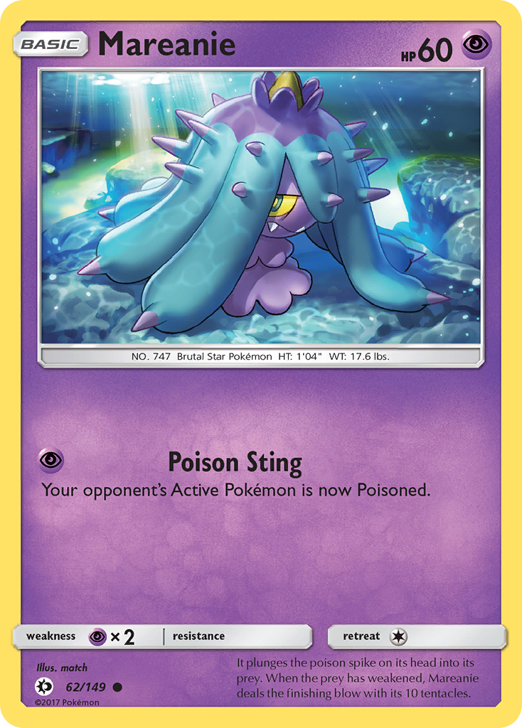 Mareanie - 062/149 - Sun & Moon