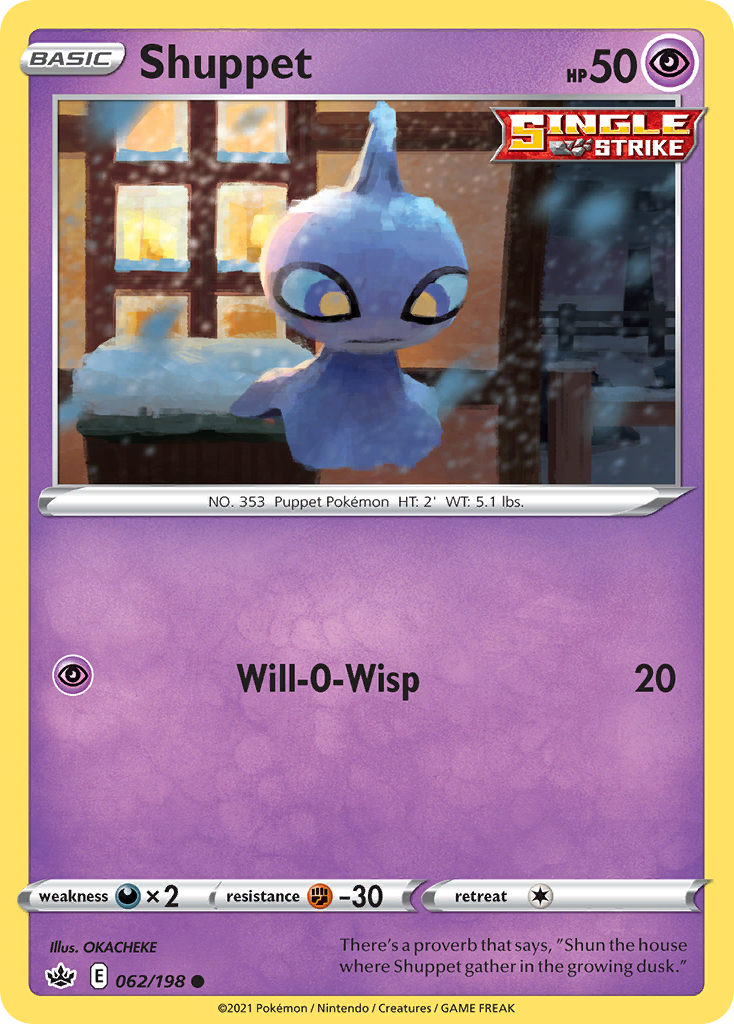 Shuppet - 062/198 - Chilling Reign