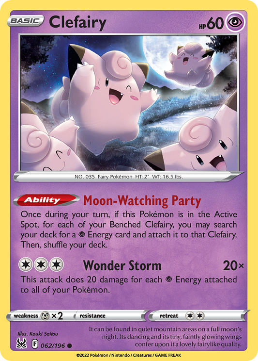 Clefairy - 062/196 - Lost Origin