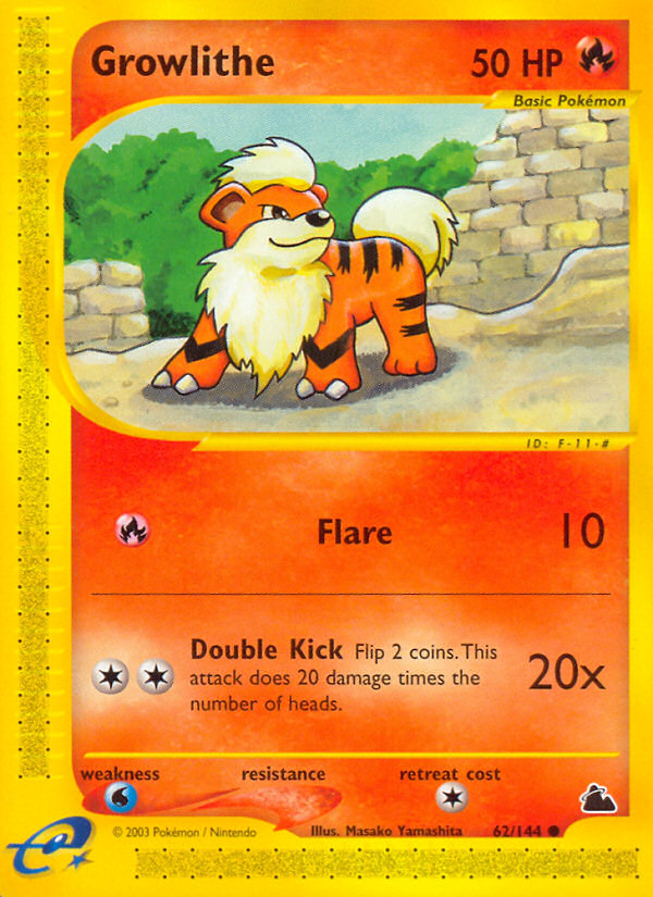 Growlithe - 062/144 - Skyridge