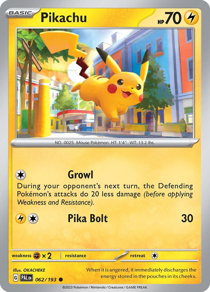 Pikachu - 062/193 - Paldea Evolved