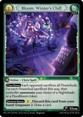 Bloom: Winter's Chill - 034 - Promo - Promotional Cards