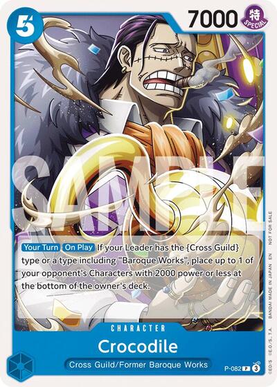 Crocodile (Store 2-on-2 Battle 2025) - P-082 - Promo - One Piece Promotion Cards