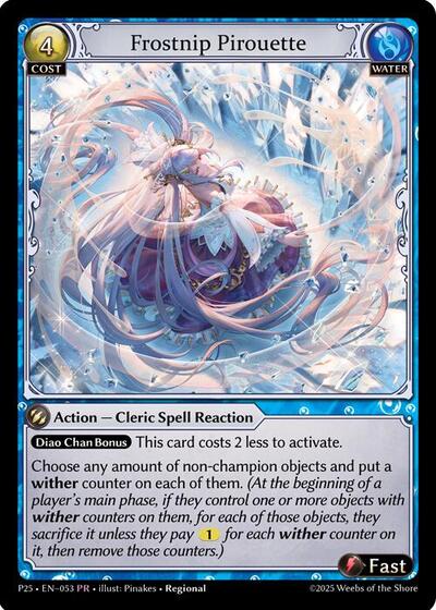 Frostnip Pirouette - 053 - Promo - Promotional Cards