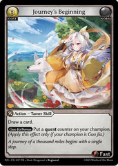 Journey's Beginning - 057 - Promo - Promotional Cards