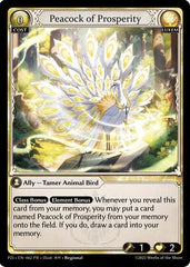 Peacock of Prosperity - 062 - Promo - Promotional Cards