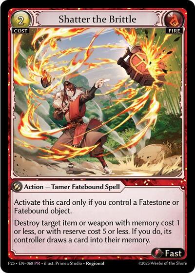 Shatter the Brittle - 068 - Promo - Promotional Cards