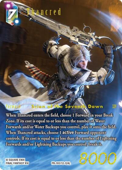 Thancred - PR-193/12-124L - Legend - FF: Promo Cards