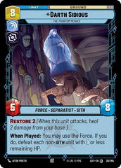 Darth Sidious - The Phantom Menace - 039/264 - Special - Legends of the Force
