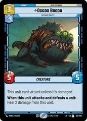 Oggdo Bogdo - Bogano Brute - 063/264 - Rare - Legends of the Force