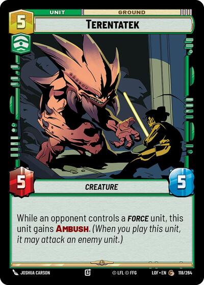 Terentatek - 118/264 - Common - Legends of the Force