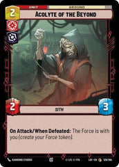 Acolyte of the Beyond - 129/264 - Common - Legends of the Force