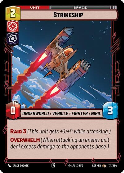 Strikeship - 131/264 - Common - Legends of the Force