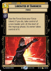 Liberated by Darkness - 189/264 - Rare - Legends of the Force