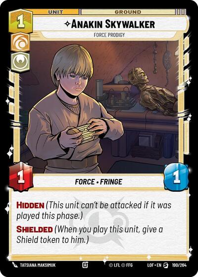Anakin Skywalker - Force Prodigy - 190/264 - Special - Legends of the Force