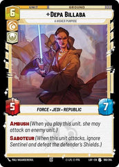 Depa Billaba - A Higher Purpose - 199/264 - Uncommon - Legends of the Force